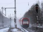 EVB 420 11 wirbelt den Schnee ordentlich auf! Tostedt den ...
