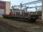 Guterwagen Am 26.November 2011 stand dieser Rs-Wagen vor der Wagenwerkstatt in Mukran.