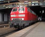 Hamburg 05.06.2010 IC2121 von Frankfurt(Main)Hbf Richtung Puttgarden kurz vor der Abfahrt im Hamburger Hbf(05.06.10)