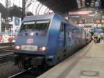 Hamburg 05.06.2010 101 070-1 mit IC2213 von Ostseebad Binz Richtung Stuttgart Hbf kurz vor der Ausfahrt im Hamburger Hbf.(05.06.10)