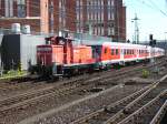 Hamburg 05.06.2010 362 797 rangierte am 05.Juni 2010 im Hamburger Hbf.