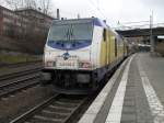 Hamburg 13.03.2010 ME nach Cuxhaven steht im Bahnhof Hamburg-Harburg am 13.03.10