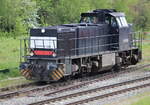 Vossloh/812870/276-016-3-der-northrail-gmbh-hamburg 276 016-3 der northrail GmbH, Hamburg beim Rangieren am 19.05.2023 in Rostock-Bramow
