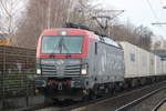 Siemens/685804/193-505-mit-dgs-45489-rheinhausen-malaszewicze 193 505 mit DGS 45489 Rheinhausen-Malaszewicze bei der Durchfahrt am 11.01.2020 in Dedensen/Gümmer.