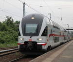stadler/704311/4110-115-als-leerzug-von-rostock 4110 115 als Leerzug von Rostock Hbf nach Warnemünde bei der Durchfahrt um 07:15 Uhr im Haltepunkt Rostock-Bramow.04.07.2020