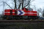 HGK HGK DH717 Abgestellt am 12.01.2011 in Hamburg Moorburg.