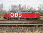dampfloks-dieselloks-e-loks-triebwagen/687822/oebb-1293-005am-31januar-2020in-rostock ÖBB 1293 005,am 31.Januar 2020,in Rostock Seehafen.