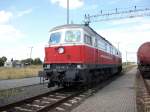 Die  Auswanderin  232 411 jetzt in Diensten fr das polnische Unternehmen East-West-Railways am 31.Juli 2010 im polnischen Szczecin Gumience.
