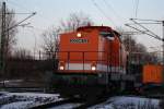 Locon 212 Rangiert in Hamburg Waltershof am 05.02.2012  ...