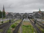 lubeck Blick zum L�becker Hbf am 19.06.10 um 11.55 Uhr