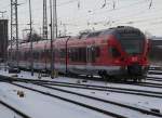 DB-Regio Flirt abgestellt im Rostocker Hbf.11.02.2012 ... DB-Regio Flirt abgestellt im Rostocker Hbf.11.02.2012 ...