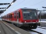 928 631 als Leerfahrt von Rostock nach Schwerin/L�beck im Rostocker ...