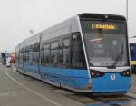 InnoTrans/370332/6n2-wagen608fuer-rostock-war-zur-innotrans-auch 6N2-Wagen(608)fr Rostock war zur InnoTrans auch zu Gast in Berlin.26.09.2014