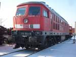 Mukran 232 604-9 ex.Bh Halle G. am 23.Januar 2010 in der Einsatzstelle Mukran.Zur Verschrottung am 23.M�rz 2010 abgefahren.