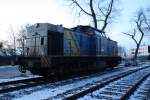 MWB V1801 Abgestellt am 05.02.2012 in Hamburg Waltershof.  ...