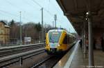 ODEG VT 646.040 (646 040-5) Ostdeutsche Eisenbahn GmbH als OE33 (OE 68932) von J�terbog nach Berlin Wannsee in Berlin Wannsee. 13.12.2011
