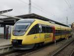OLA OLA80029 von Rostock Hbf.nach G�strow kurz vor der Abfahrt im Rostocker Hbf.(09.04.10)