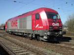osthannoversche-eisenbahnen-ag-ohe OHE-ER20(270082)wartet auf den n�chsten Einsatz Richtung Stendal-Niederg�rne.Aufgenommen am 16.04.10 