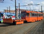 Tatra T6 Wagen 551 als Neue Arbeitstram fuhr am ...