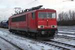 Rostock-Spezial Die jagt nach 155 244-7 ging weiter schnell in mein Familien-Taxi rein und n�chster Fototermin  war dann Rostock-Hinrichsorfer Str.10.12.2011