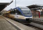 Rostock-Spezial OLA 79759 von Rostock Hbf nach G�strow stand am 28.12.2011 abgestellt im Rostocker Hbf.28.12.2011 