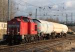 Die mittwoch´s �bergabe von Lalendorf nach Rostock-Seehafen,diesmal mit 3xKesselwagen.15.02.2012  ...