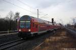 Steuerwagen aller Art RB10 (RB 18968) von Berlin Hbf (tief) nach Nauen in Berlin Jungfernheide. Geschoben hatte die 143 233-5. 13.12.2011