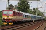 371 005-0 mit EC 173 von Hamburg-Altona nach Budapest-Keleti bei der Durchfahrt in Dresden-Strehlen.15.07.2015