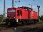 V100 298 318 unterwegs am 09.September 2009 in Mukran.