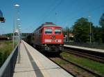 V300 233 705 am Nachmittag vom 22.Juni 2010 bei der Durchfahrt durch Bergen/R�gen.