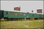 Zum Katastropenzug K14 der DR gehörte auch der Maschinenwagen 67 50 99-64 760-3, der sich im Besitz der Dampflokfreunde Salzwedel e.V.