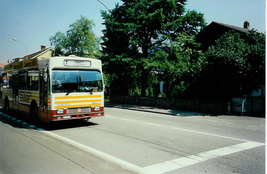 (003'422) - SAT Thun - Nr. 28/BE 419'028 - Volvo/R&J im Juli 1988 in Thun, Post D�rrenast