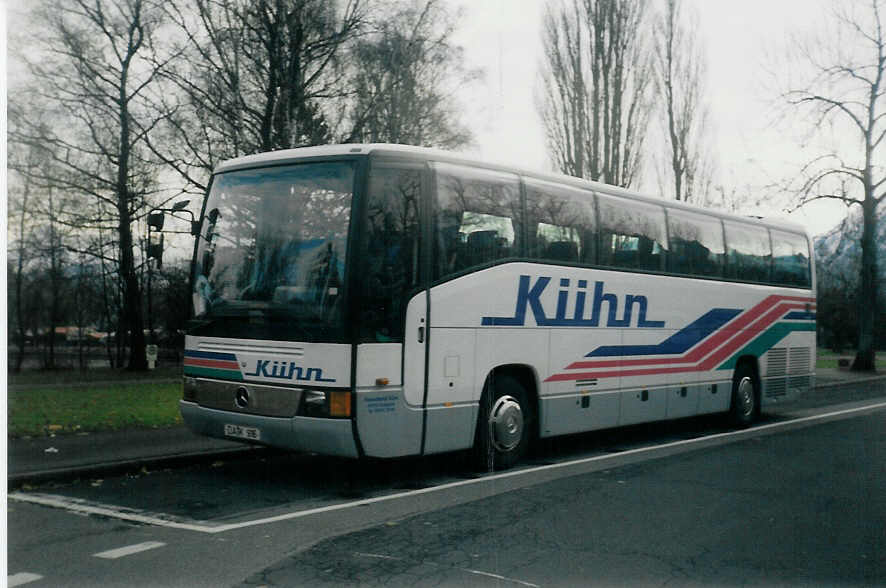 (021'403) - Aus Deutschland: K�hn, Pfungstadt - DA-K 916 - Mercedes am 30. Dezember 1997 in Thun, Lachen