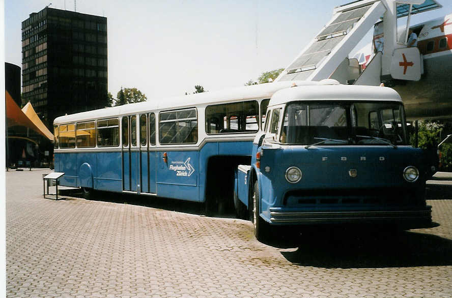 (024'926) - Flughafen, Z�rich - Nr. 5 - Ford/H�nni am 20. Juli 1998 in Luzern, Verkehrshaus
