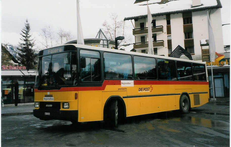 (028'634) - Stuppan, Flims - GR 11'334 - NAW/Hess (ex P 24'445) am 1. Januar 1999 in Laax, Murschetg