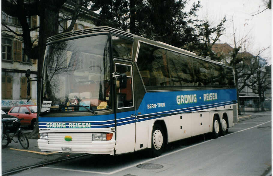 (028'831) - Gr�nig, Bern - BE 246'598 - Dr�gm�ller am 10. Januar 1999 in Thun, Aarefeld