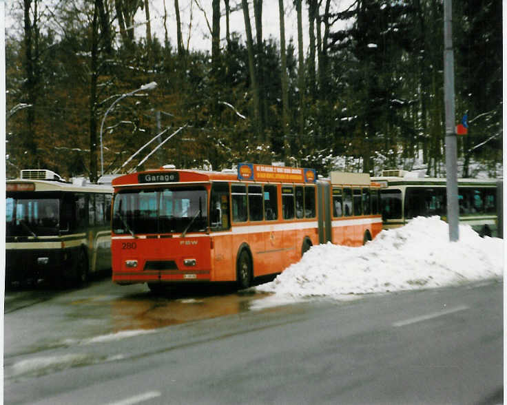 (029'337) - SVB Bern - Nr. 280/BE 339'280 - FBW/Hess-Gangloff am 16. Februar 1999 in Bern, B�mpliz