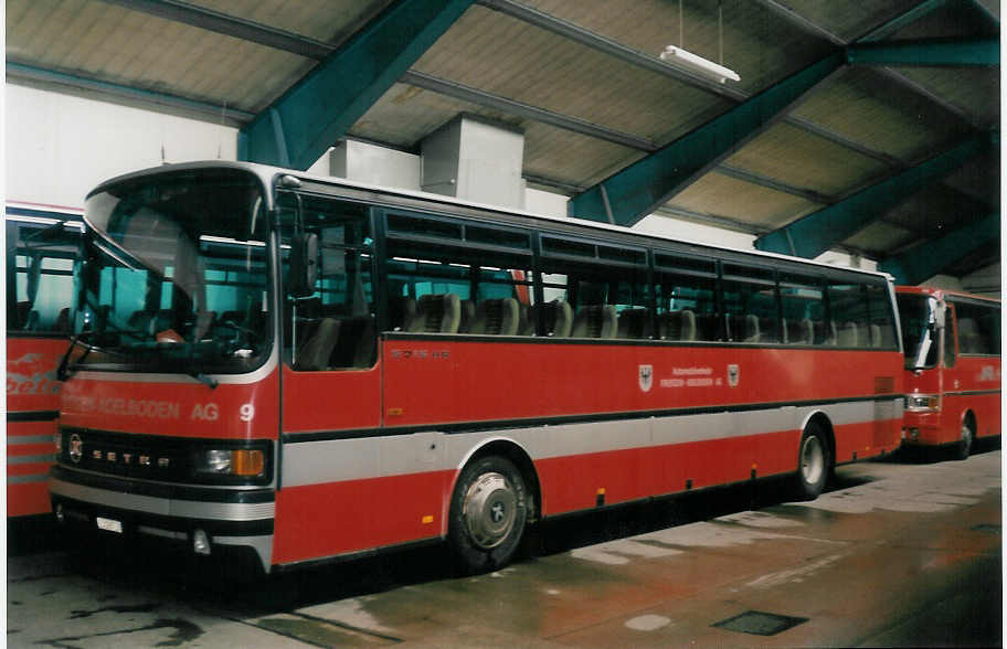 (030'505) - AFA Adelboden - Nr. 9/BE 26'709 - Setra am 22. M�rz 1999 im Autobahnhof Adelboden