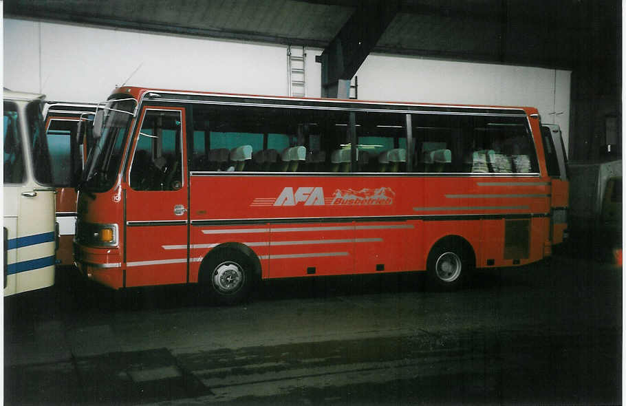 (037'708) - AFA Adelboden - Nr. 10/BE 26'774 - Setra (ex Frhlich, Zrich) am 6. November 1999 im Autobahnhof Adelboden
