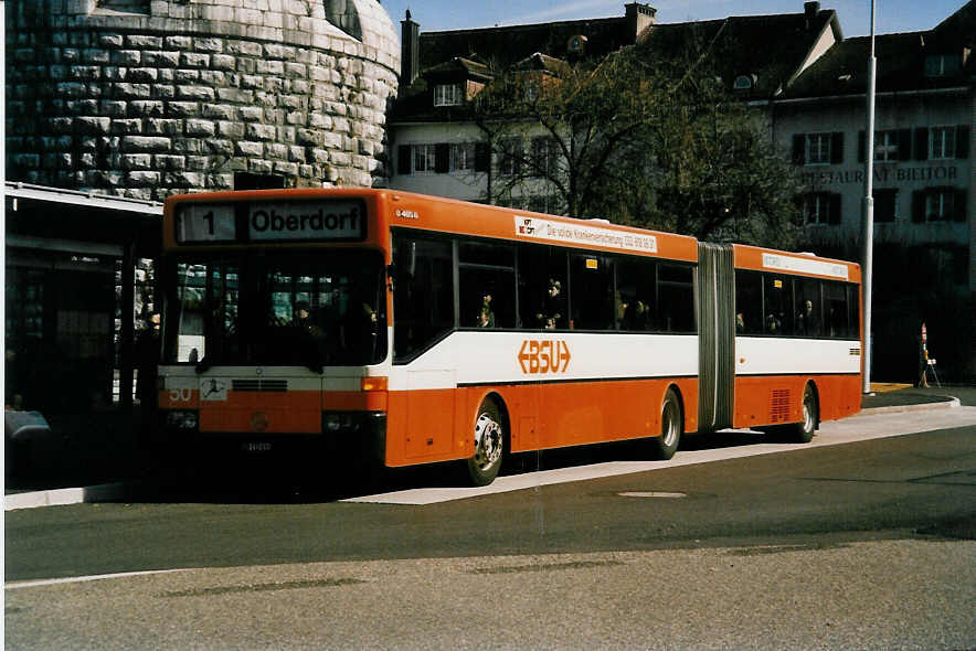 (039'230) - BSU Solothurn - Nr. 50/SO 132'033 - Mercedes am 21. Februar 2000 in Solothurn, Amthausplatz