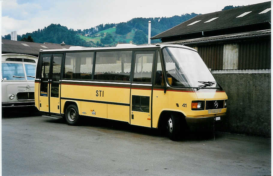 (041'636) - STI Thun - Nr. 41/BE 443'241 - Mercedes/Auw�rter am 7. Juli 2000 in Thun, Garage