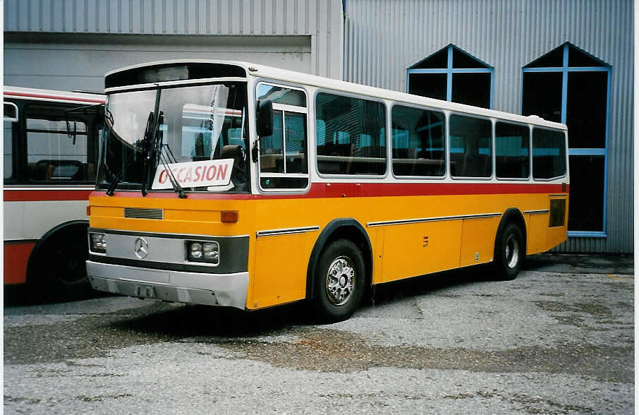 (041'709) - Stuppan, Flims - Mercedes/T�scher (ex Th�ni, Flims) am 11. Juli 2000 in Biel, BTR