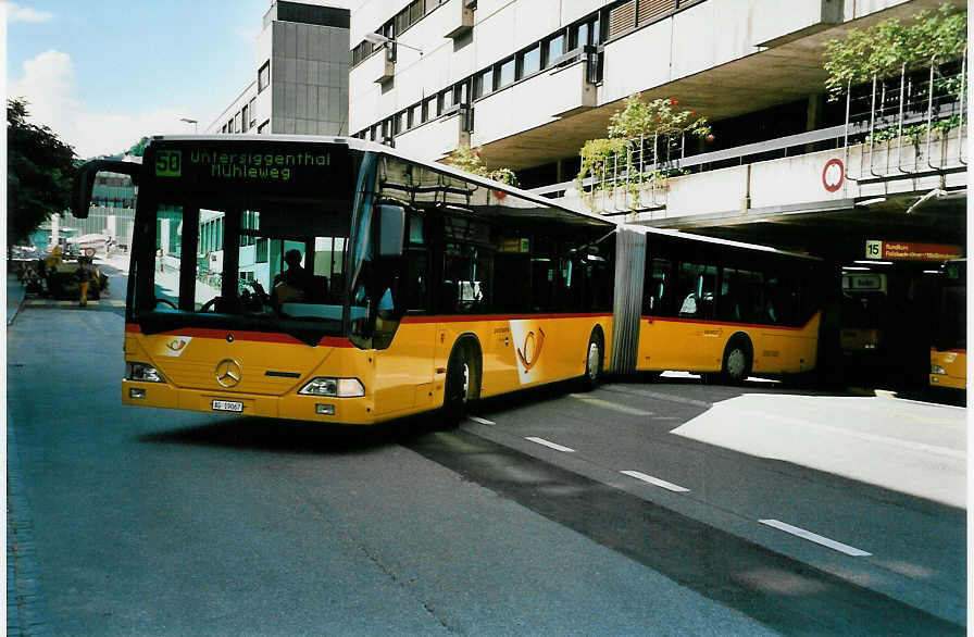 (048'215) - Meier, Untersiggenthal - AG 19'067 - Mercedes am 17. Juli 2001 in Baden, Postautostation