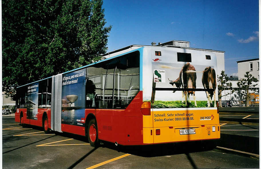 (053'514) - VB Biel - Nr. 144/BE 572'144 - Mercedes am 20. Mai 2002 in Biel, Terminal B