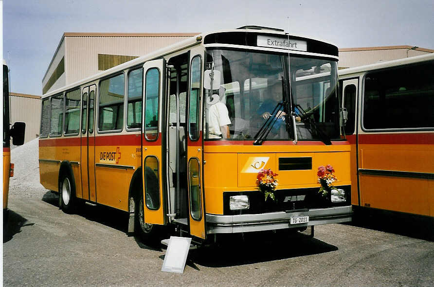 (053'727) - Preisig, Affeltrangen - TG 2011 - FBW/T�scher am 15. Juni 2002 in Hinwil, AMP