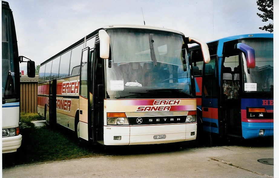 (055'520) - Saner, Laufen - Nr. 15/SO 21'445 - Setra am 25. August 2002 in Yverdon, Expo.02