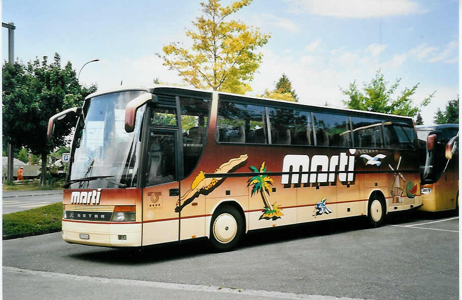 (061'202) - Marti, Kallnach - Nr. 6/BE 572'206 - Setra am 24. Juni 2003 in Thun, Seestrasse