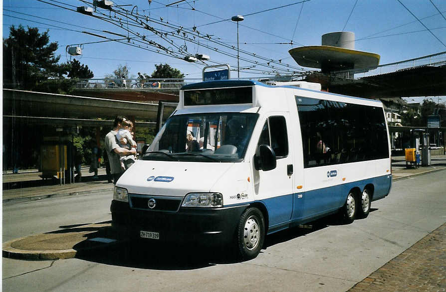 (061'731) - VBZ Z�rich - Nr. 319/ZH 719'319 - Fiat am 19. Juli 2003 in Z�rich, Bucheggplatz