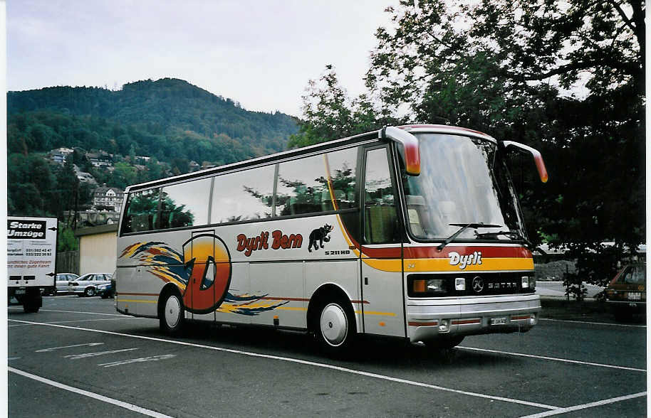 (062'711) - Dysli, Bern - Nr. 24/BE 106'501 - Setra am 21. August 2003 in Thun, Seestrasse