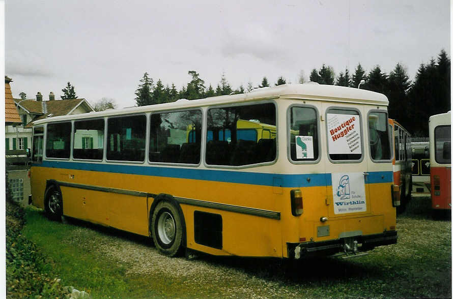 (066'608) - PTT-Regie - P 25'826 - Saurer/Hess am 19. April 2004 in Btzberg, Heiniger